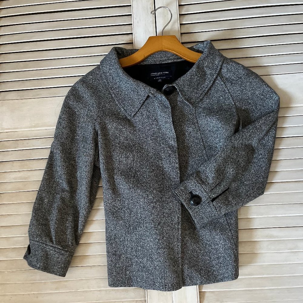 Jones New York 12 Petite  Suit Jacket (Bin2) - Picture 2 of 6